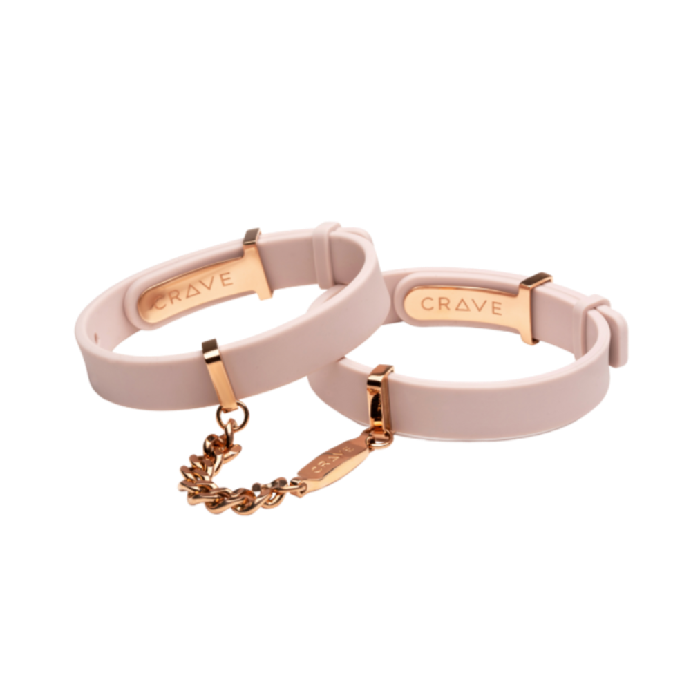 ID Cuffs-Pink/ Rose Gold