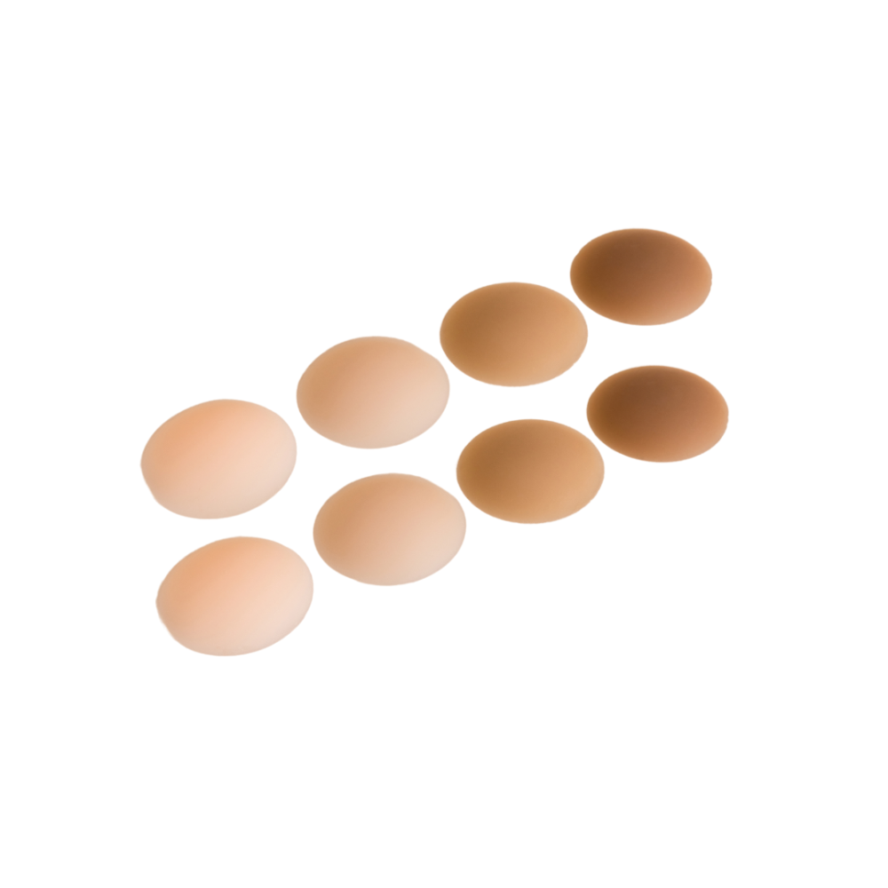 Invisible Reusable Nipple Stickies (4 Shades)