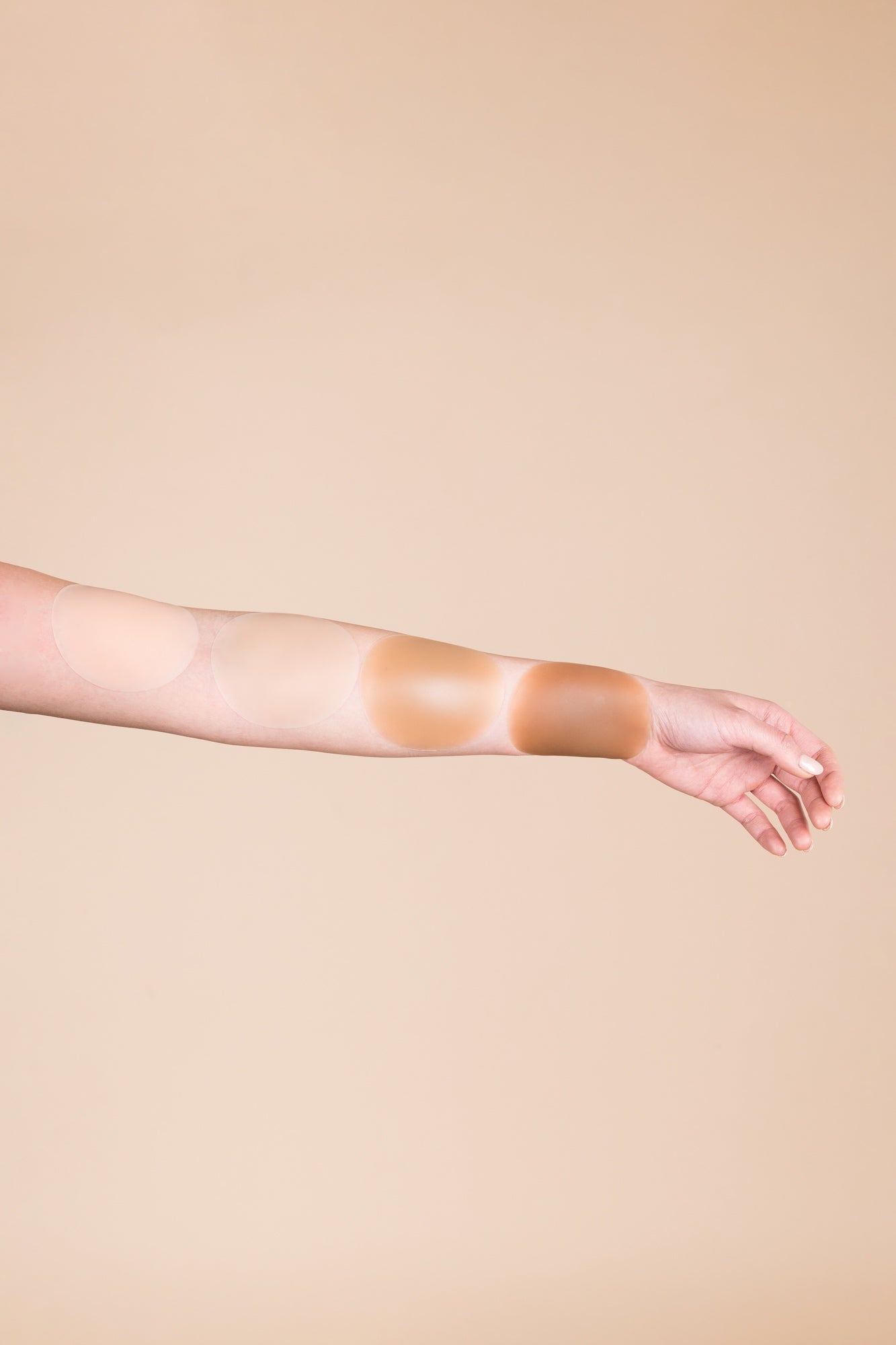 Invisible Reusable Nipple Stickies (4 Shades)