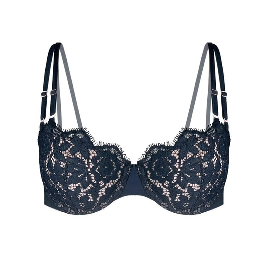 Frisson Balconette Bra Black