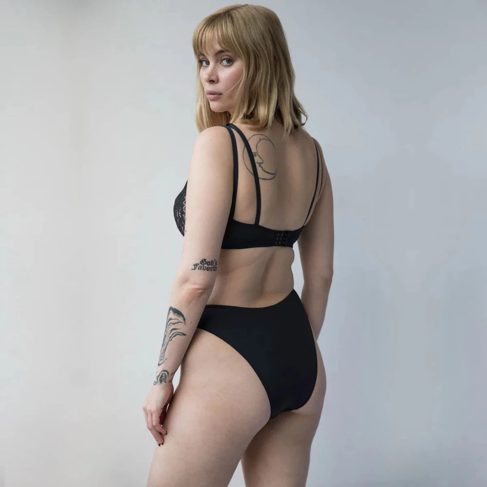 Frisson Balconette Bra Black