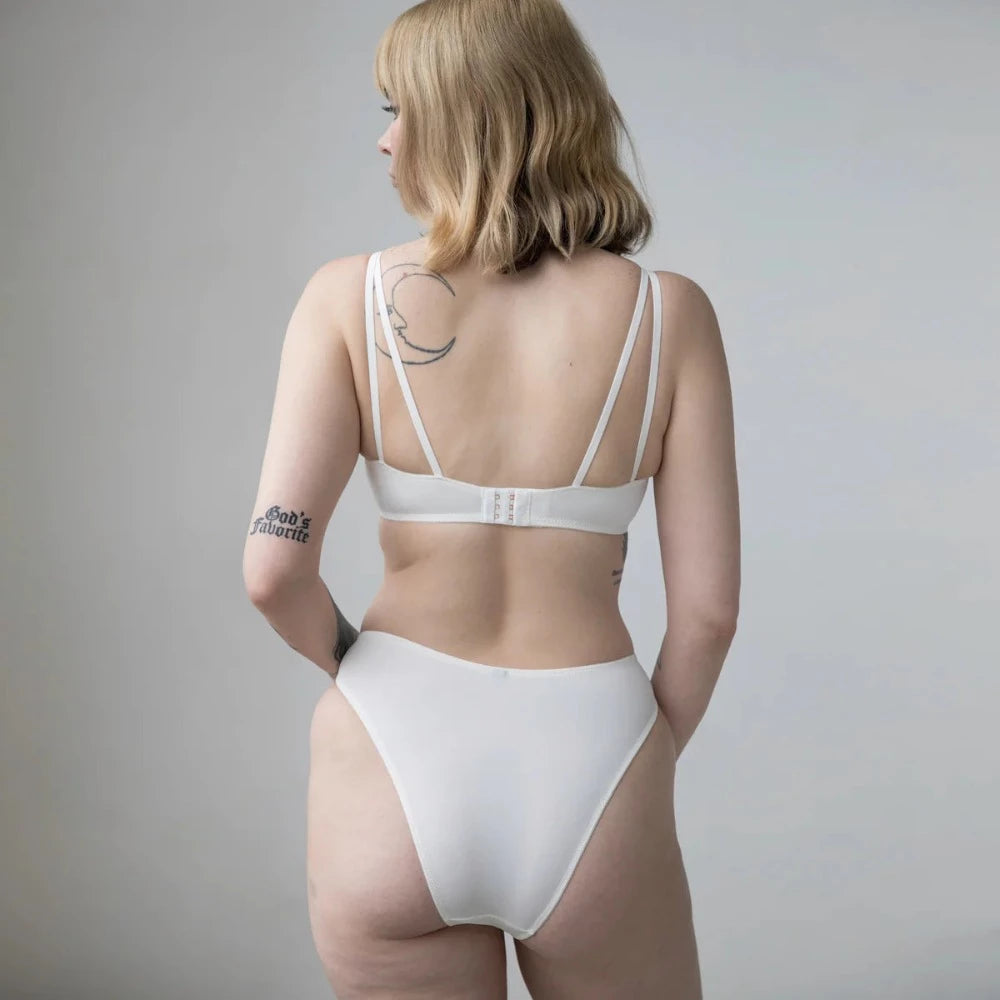 Frisson HI Leg Panty Crystal