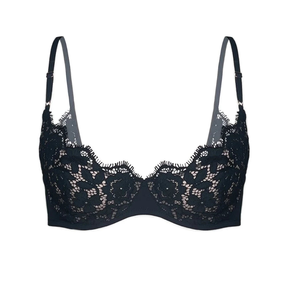 Frisson Scoop Demi Bra Black