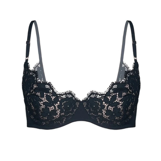 Frisson Scoop Demi Bra Black